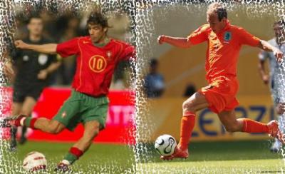 Rui Costa VS Arjen Robben 