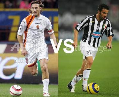 Totti VS Del Piero 