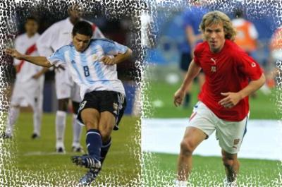 Juan Roman Riquelme VS Pavel Nedved 
