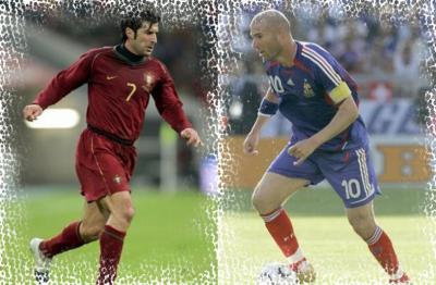 Luis Figo VS Zinedine Zidane 