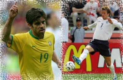 Juninho Pernambucano VS David Beckham 