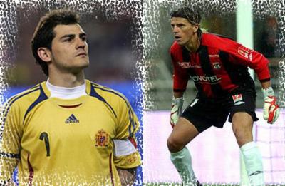 Iker Casillas VS Gregory Coupet 